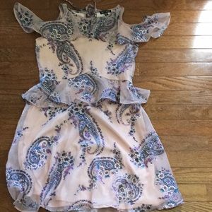 BNWOT Ava & Yelly Cold Shoulder Dress